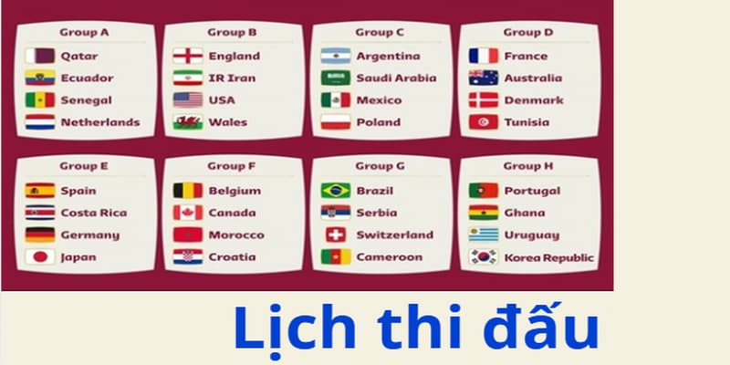 Lịch thi đấu Cách sử dụng lịch thi đấu hiệu quả